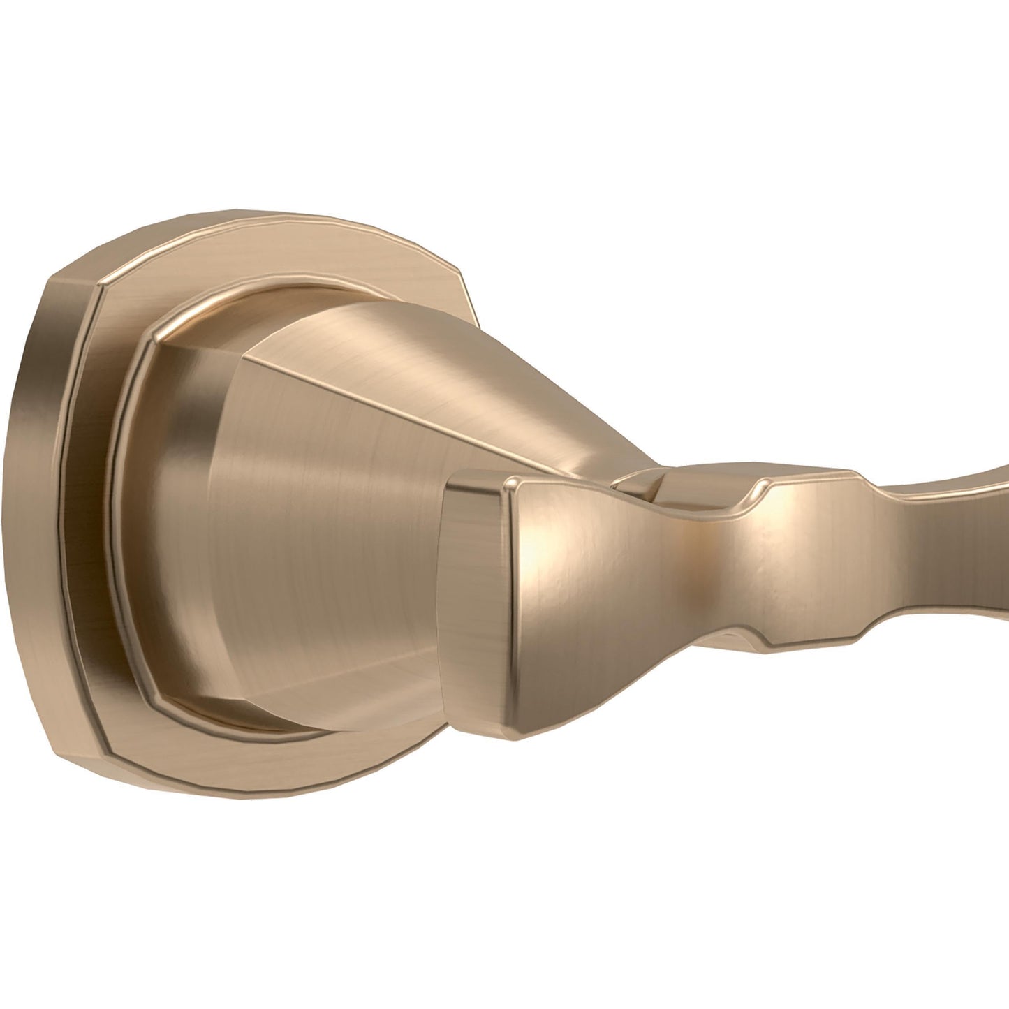 Delta Double Towel Hook for Bathroom or Kitchen| Champagne Bronze | Stryke Accessories