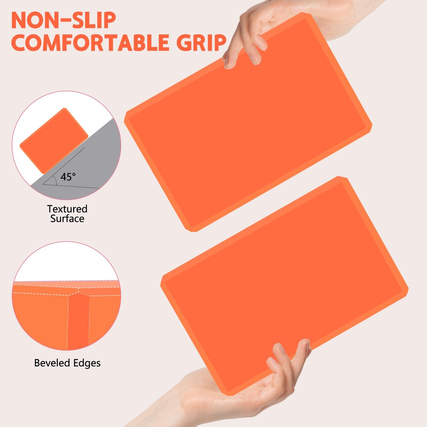 Yoga Block - Supportive Latex-Free Eva Foam - Soft Non-Slip Surface with Beveled Edges for Yoga, Pilates, Meditation - Yoga Accessories for Stability, Balance, Deepen Stretches