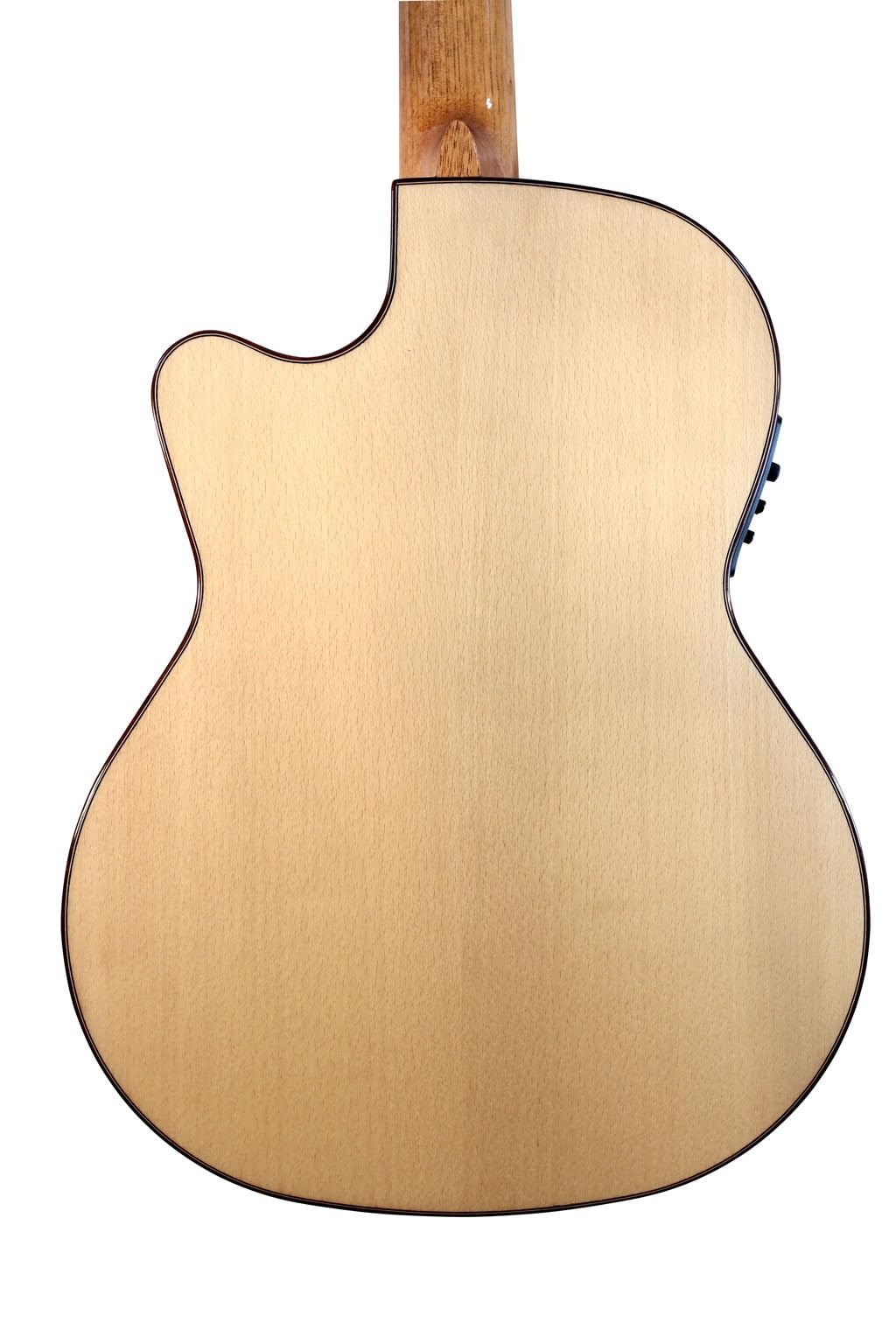 Kremona Rosa Luna CW – Acoustic/Electric Flamenco Guitar – Handmade in Europe – Padded Gig Bag Included