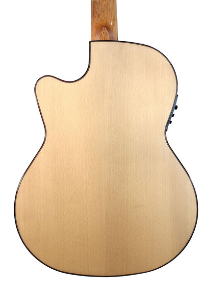 Kremona Rosa Luna CW – Acoustic/Electric Flamenco Guitar – Handmade in Europe – Padded Gig Bag Included