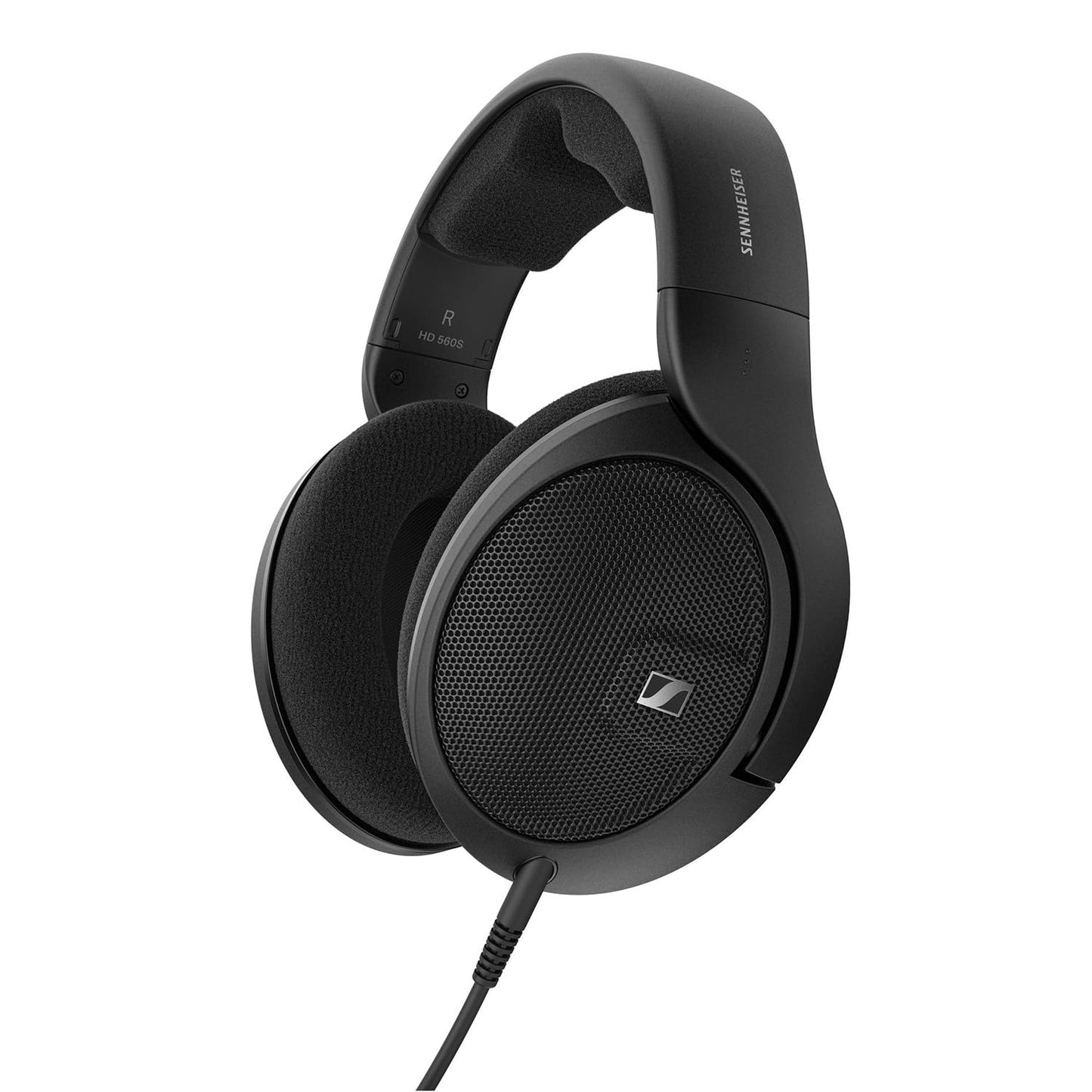 Sennheiser HD 560 S Over-The-Ear Audiophile Headphones - Neutral Frequency Response, E.A.R. Technology for Wide Sound Field, Open-Back Earcups, Detachable Cable, (Black) (HD 560S)