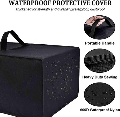 Heavy Duty Air Fryer Cover, Waterproof Dust-proof Case Compatible with COSORI Dual Basket Air Fryer 9 Qt