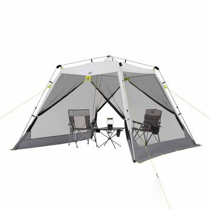 CORE 10’x10’ Instant Screen House | Folding and Portable Large Pop Up Tent Gazebo Canopy Shelter with Included Carry Bag | Perfect for Family Camping, Outdoor, Picnic, Backyards, and Tailgate
