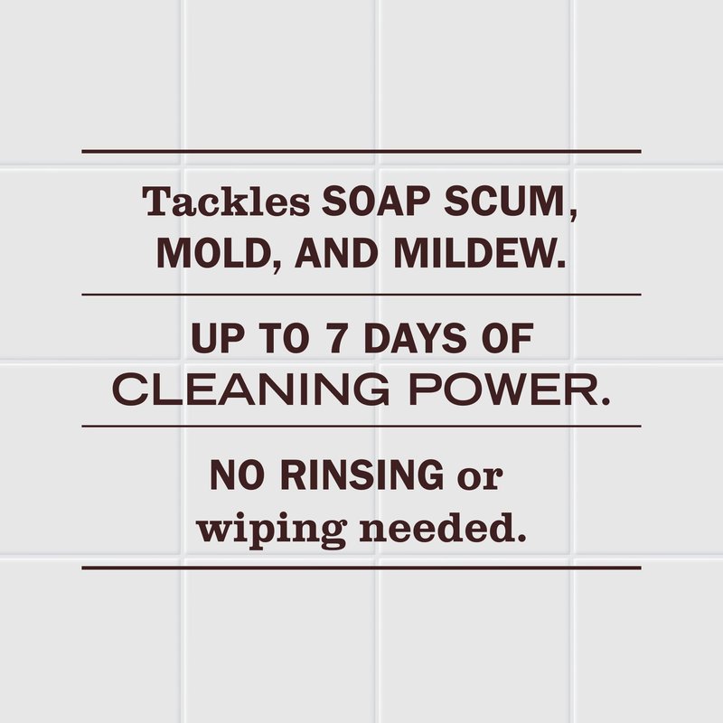 MRS. MEYER'S CLEAN DAY's Probiotic Daily Shower Spray Cleaner, Made With Essential Oils And Other Thoughtfully Chosen Ingredients, Lavender, 16 oz.