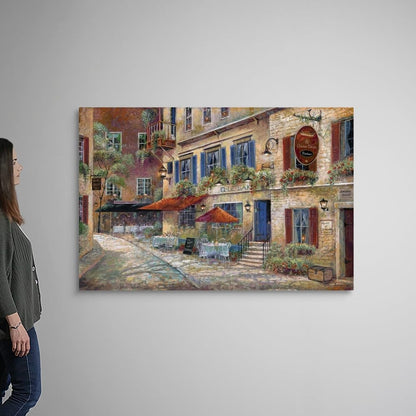 CANVAS ON DEMAND La Chasse Galerie Canvas Wall Art Print by Ruane Manning, Home Decor, Artwork,60" x40in
