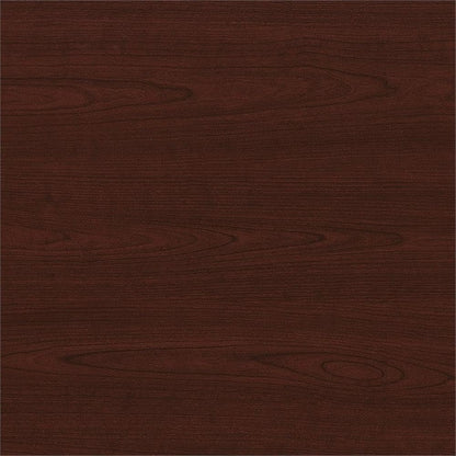 Bush Furniture Saratoga Tall 5 Shelf Bookcase - Set of 2 in Harvest Cherry