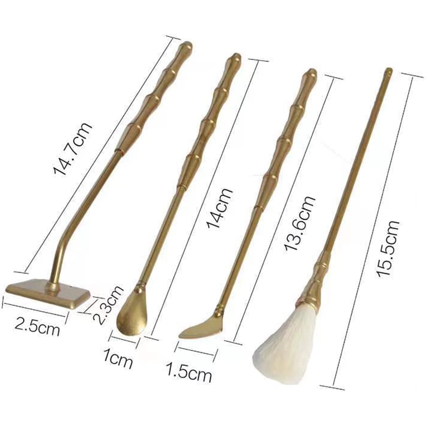 COYEUX 9 Pcs/Set Brass Incense Making Kit, with Backflow Tower Cone Molds Bottle, Beginner DIY Brass Incense Tool Set, Essential Aromatherapy Supplies