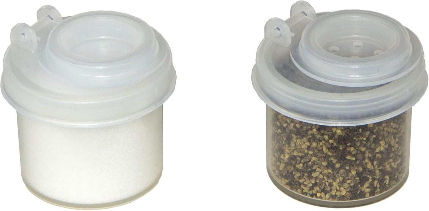 Hall Brothers Mini Spice Jars Set of 10 with Sifter and Cap (15) for Outdoors