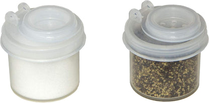 Hall Brothers Mini Spice Jars Set of 10 with Sifter and Cap (15) for Outdoors