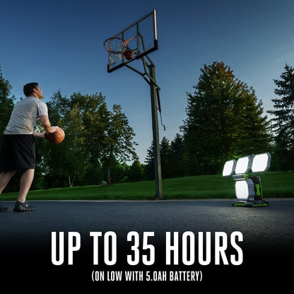 EGO POWER+ Portable Light, Rechargeable, Up to 10,000 Lumens Work Light, Battery and Charger Not Included - LT1000