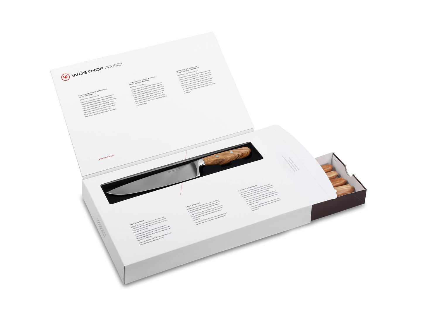 WÜSTHOF Amici 6-Piece Knife Block Set