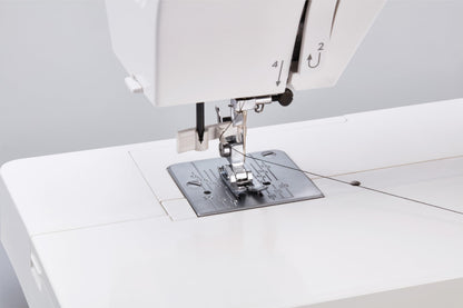 Janome 1522RD Mechanical Sewing Machine - Aesthetic Red Sewing Machine for Beginners, 22 Built in Stitches, 1 Step Buttonhole, Heavy Duty Metal Frame, Built in Needle Threader for Easy Use