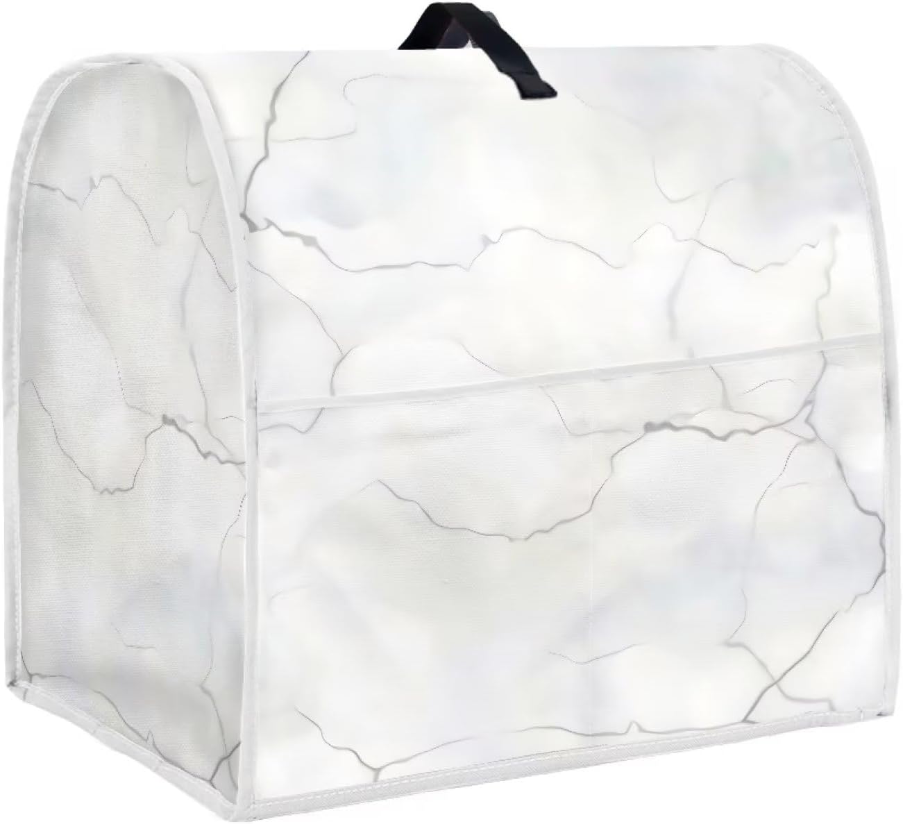 Marbling Print Auto Mixer Cover, Compatible with 5-8 Quarts Large Blender, Washable Dust Proof Kitchen Appliance Cover