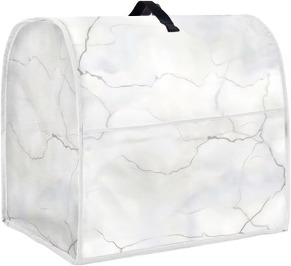 Marbling Print Auto Mixer Cover, Compatible with 5-8 Quarts Large Blender, Washable Dust Proof Kitchen Appliance Cover