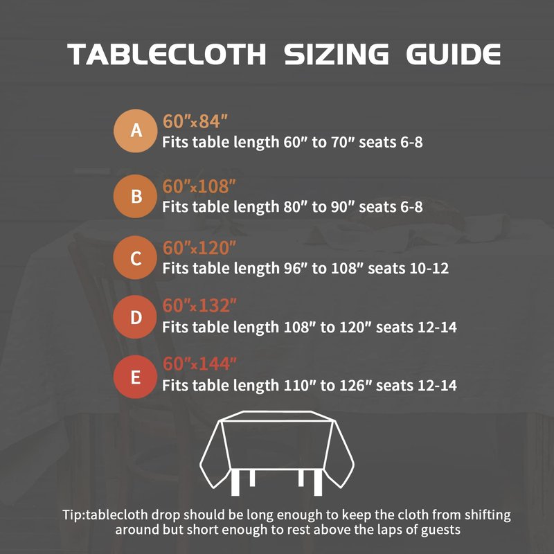 EVERLY Pure Linen Hemstitch Tablecloth,100% Stonewashed French Linen tablecloths for Kitchen Dining Rectangle Tables,60x84Inch Machine Washable Christmas Thanksgiving Organic Tablecloth-Natural Linen