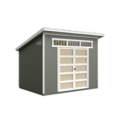 ShedMaster Montclair 10x7.5 Do-It-Yourself Wooden Storage Shed with Floor Kit - Does not Include Paint or Roofing Shingles