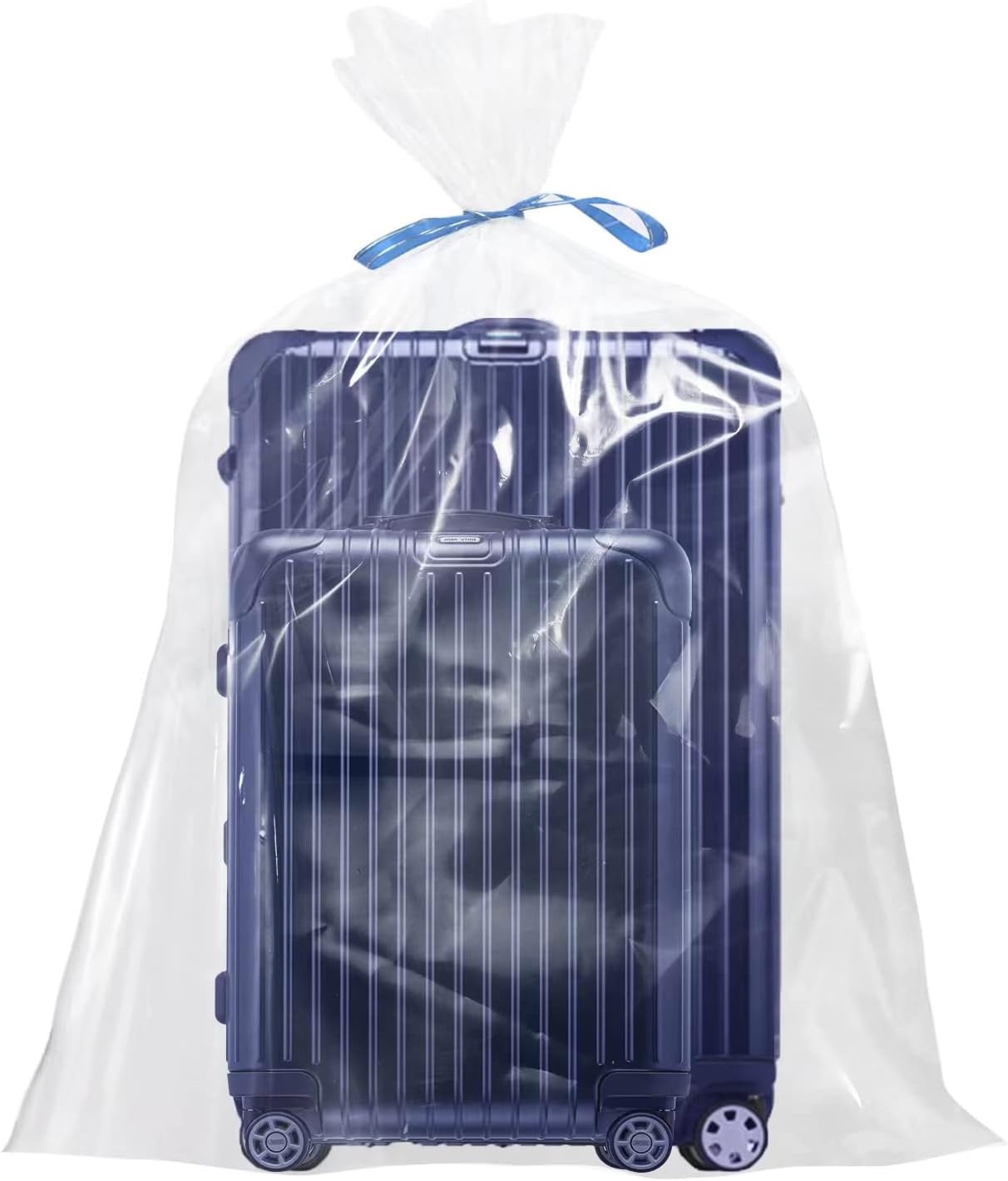 Jumbo Clear Storage Bags, Pack of 6, 40" x 60" XXL Dustproof Waterproof Storage Bags for Luggage and More