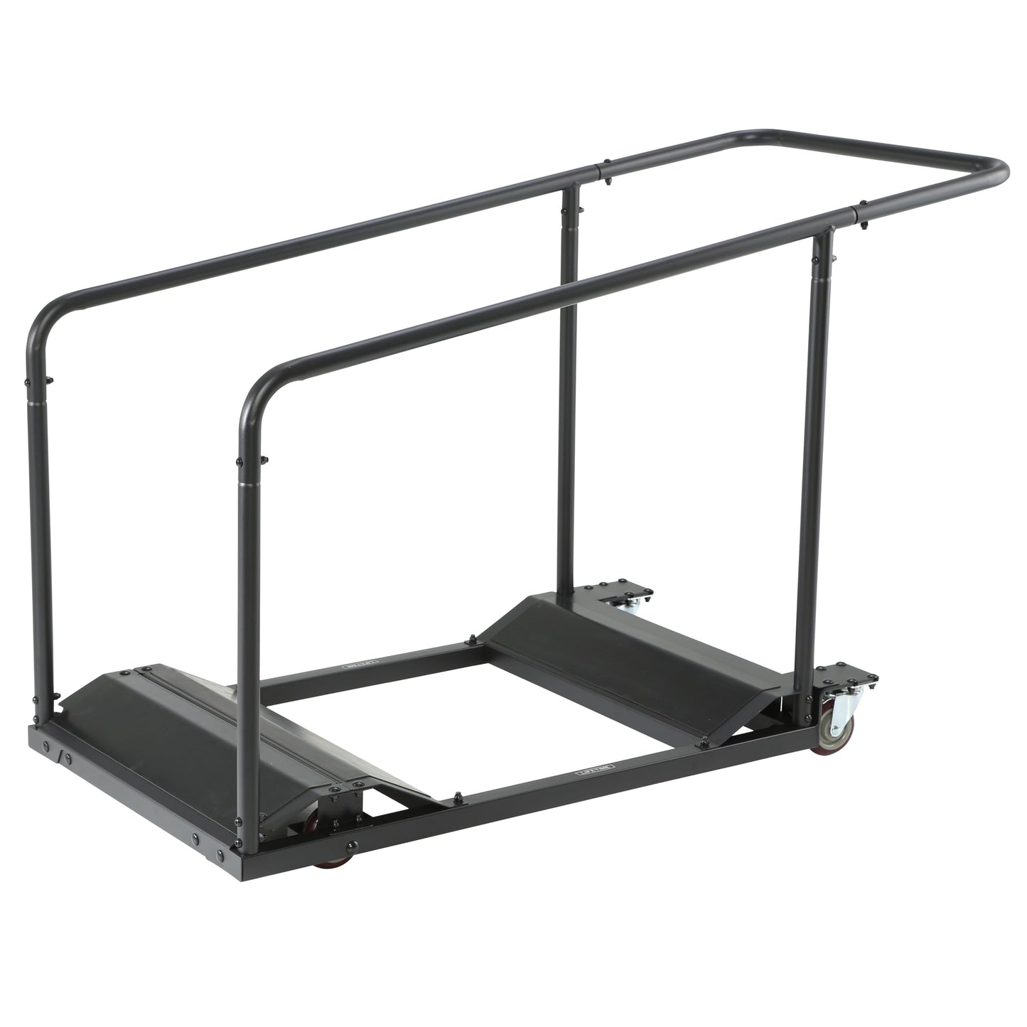 Lifetime Table Storage Cart with Caster Wheels, Black Powder-Coated Steel Frame, Holds 11 Rectangle or 10 Round Tables