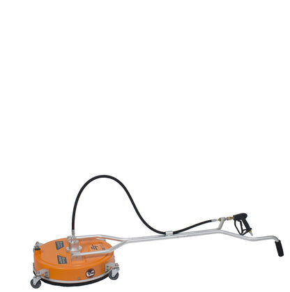 Erie Tools 20" Polypropylene Surface Cleaner with Vacuum Port with Wheels and Wand Pressure Washer Attachment 4000 PSI, 10.5 GPM