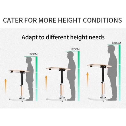 LaseVe Podium Lectern Podium Stand,Lecture Stage, Conference Table, Standing Desk, Stand Mobile Standing Lift Multifunctional Folding Desk, Free Speech Bedside Table,B (B)