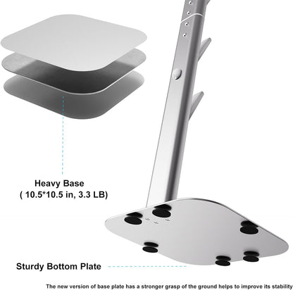 MOOPHY Vacuum Stand Holder Storage Station for Dyson V7 V8 V10 V11 V12 V15, Handheld Cordless Installation Parts