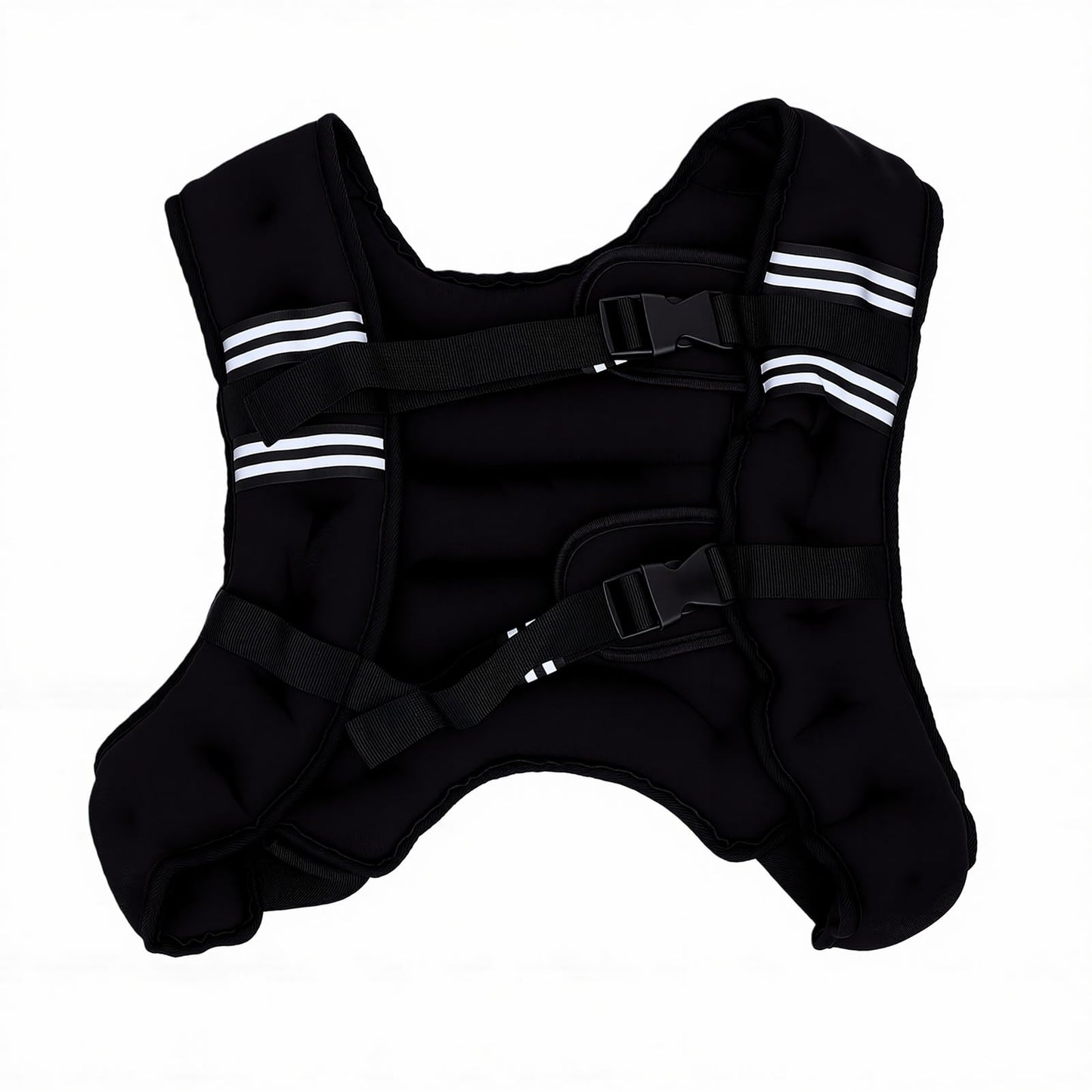Luocute Weighted Vest, Adjustable Neoprene Body Weight Vest with Reflective Stripe for Men Women Strength Training Running Workout Jogging (5KG)