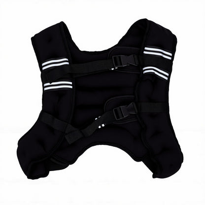 Generic Weighted Vest, Adjustable Neoprene Weight Vest for Men and Women with Reflective Stripe, Strength Training Running Jogging Workout Weightlifting (8KG)