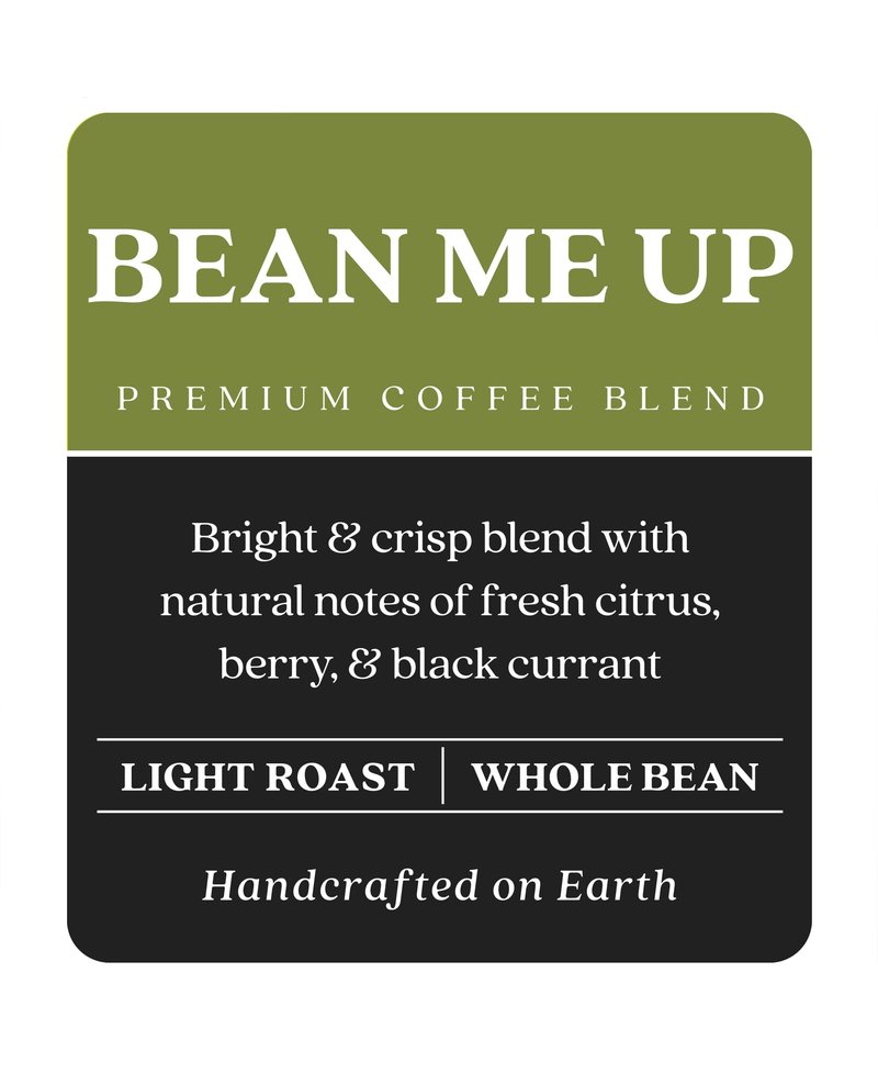 Copper Moon Light Roast Whole Bean Coffee, Bean me Up, 2 Lb