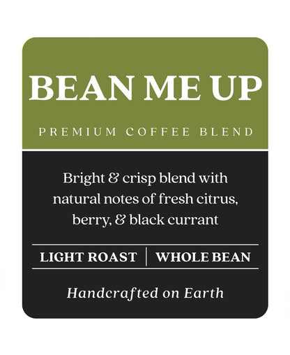 Copper Moon Light Roast Whole Bean Coffee, Bean me Up, 2 Lb