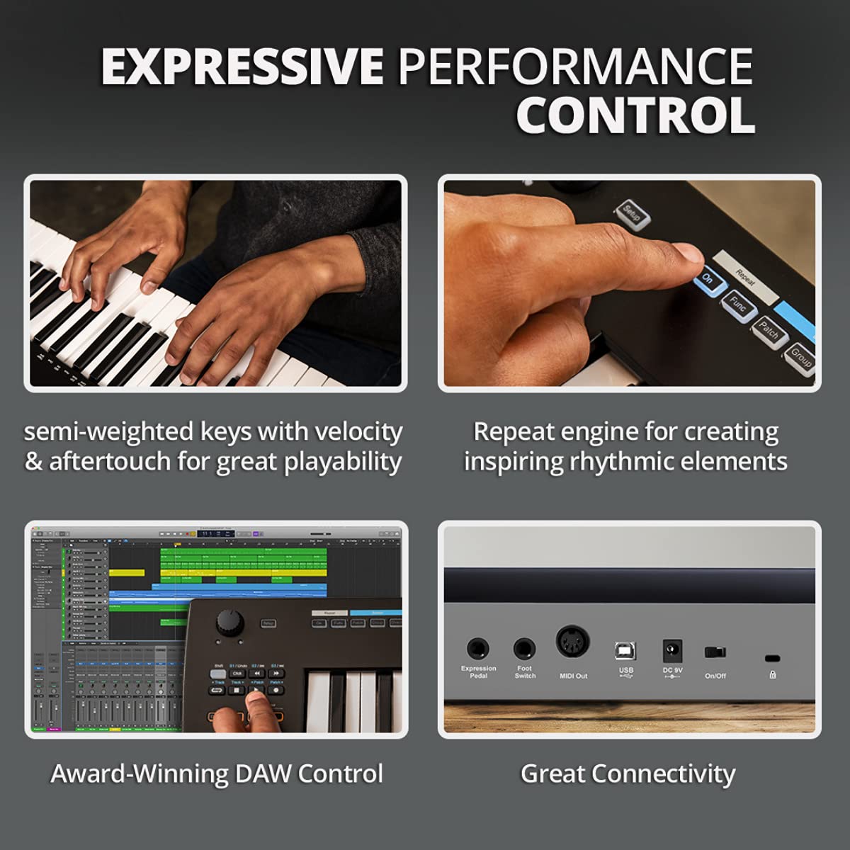 Nektar Impact GXP61 61-Key Keyboard Controller