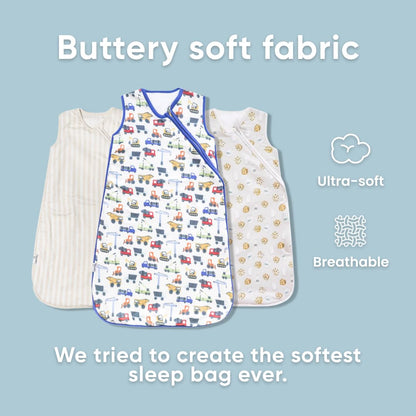 Copper Pearl Sleep Sack: Warm and Cozy Baby Bag in a Variety of Trendy Designs, Safe Alternative to Blankets, Sleeveless Baby Sleep Sack Swaddle Sizes Newborn to 24 Months - Diesel