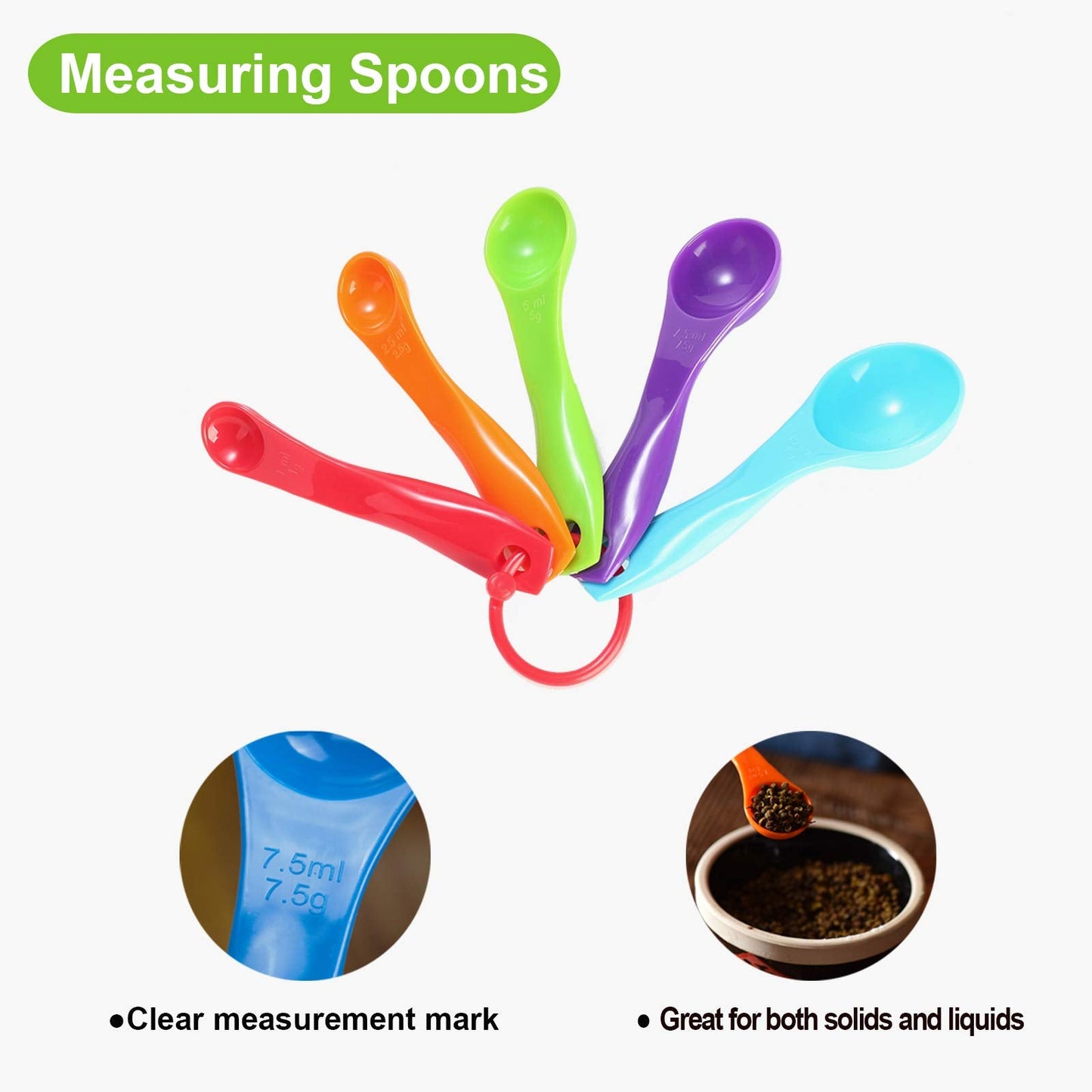 Silicone Egg Bites Molds for Instant Pot Accessories 6 Qt 8 Qt, Including Steamer Rack Trivet with Heat Resistant Handles, 5-Piece Measuring Spoons as Bonus, Sous Vide Egg Poacher