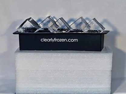 ClearlyFrozen Highest Rated (4.6 Star) Highest Capacity (Ten 2" Cubes) Clear Ice Tray - What Beats BEST and MOST?