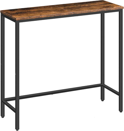 29.5" BF75XG01 HOOBRO Narrow Console Table, Small Entryway Table, Thin Sofa Side Display Table, for Hallway, Bedroom