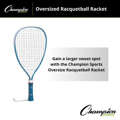 Champion Sports RBR100 Oversized Racquetball Racket