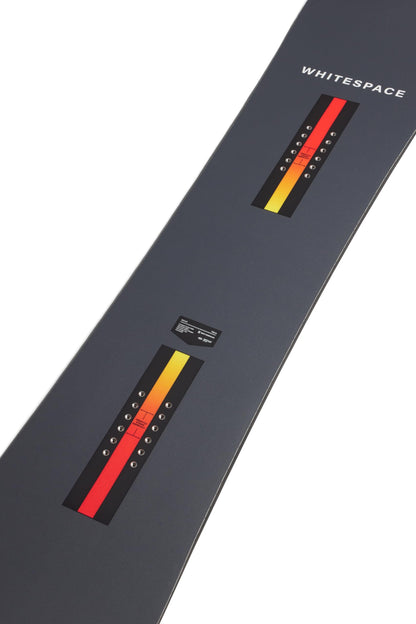 WHITESPACE MAAX Snowboard – Resort All-Mountain Freeride, Directional Hybrid Camber, High-Speed Carver