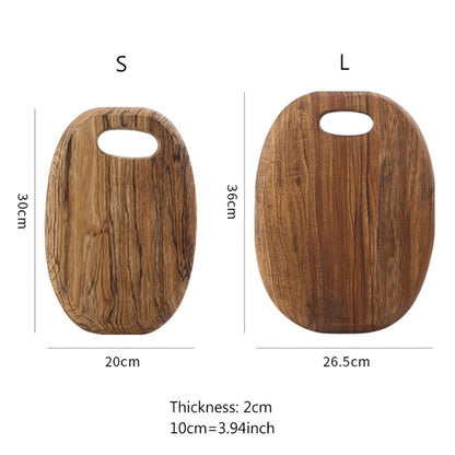 ERoomQ Cutting Board Solid Wood Cutting Board Pizza Cheese Charcuterie Steak Bread Meats Serving Board for Kitchen s Tray