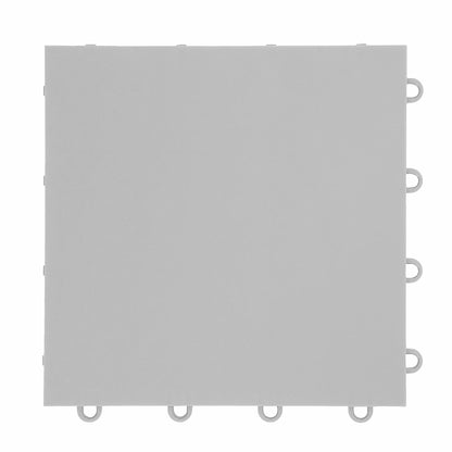IncStores 3/8 Inch Thick Indoor Basketball Court Flooring | Build The Ultimate Space for Basketball, Tennis, and More with Moisture-Resistant Plastic Floor Tiles | Gunmetal, 104 Tiles