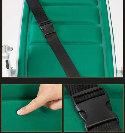Inversion table, heavy duty back stretcher machine steel frame for back pain relief, adjustable height 135-195cm, maximum load 150kg