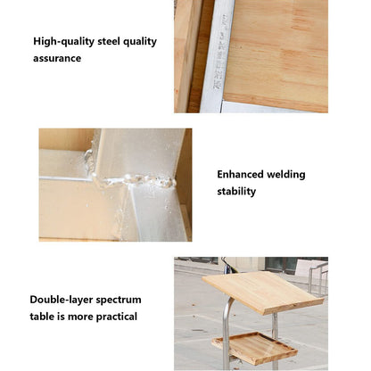 ZEELYDE Lectern Podium Stand,Solid Wood Podium Music Podium Student Platform Chorus Stage School Classroom Podium Leadership Conference Podium