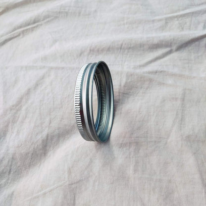 20pcs Rust Resistant Silver Mason Jar Replacement Rings, 87mm Wide Mouth Bands for Canning Lids and Storage
