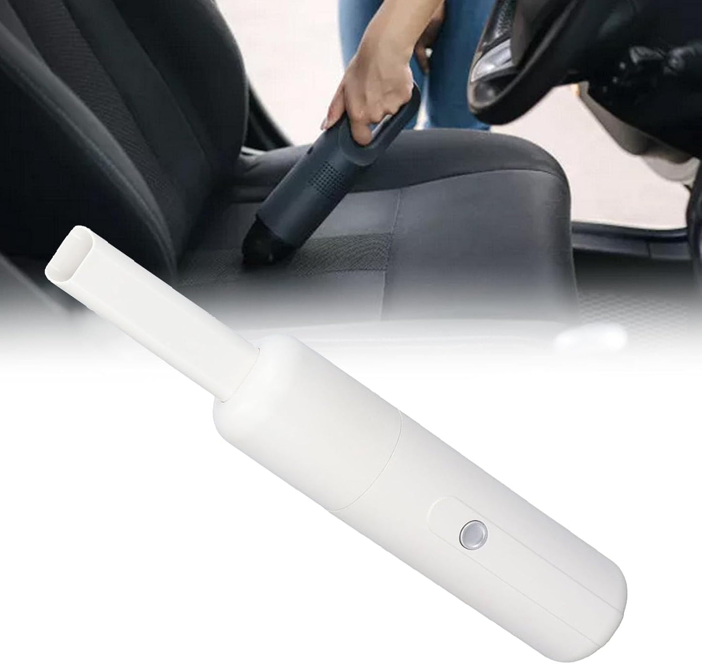 Mini Vacuum Cleaner, 7W Powerful Suction Cordless Rechargeable Handheld Vacuum for Car Carpet Flooring