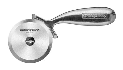 Dexter Russell S3A-PCP Sani-Safe 18030 Pizza Cutter, 2-3/4" Diameter DEXSTEEL High Carbon Replaceable Blade with Durable Aluminum Handle, Professional Kitchen Pizza Slicer Tool, Commercial Grade