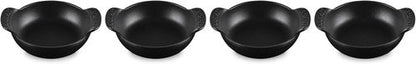 Le Creuset Enameled Cast Iron Mini Round Braiser Set - 3 Qt, Matte Black | Gourmet Cooking Essential