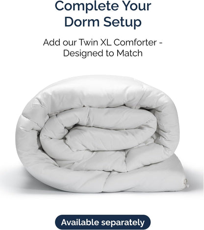 Skiennix Twin XL Sheet Set - Comfy, Breathable & Cooling Bedding - Deep Pockets, Wrinkle-Free - Light Sage Green