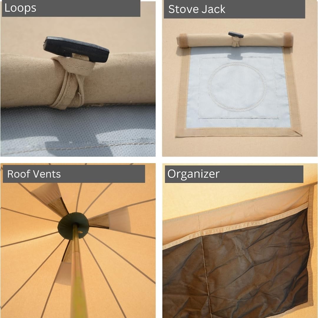 Regatta Bell Tent (Realtree Edge, 13' (4M), Water Repellent)
