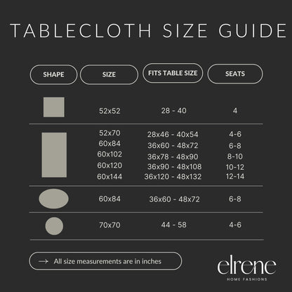 Elrene Home Fashions Autumn Leaves Fall Printed Tablecloth, Polyester, Multi, 70" Round (Tablecloth)