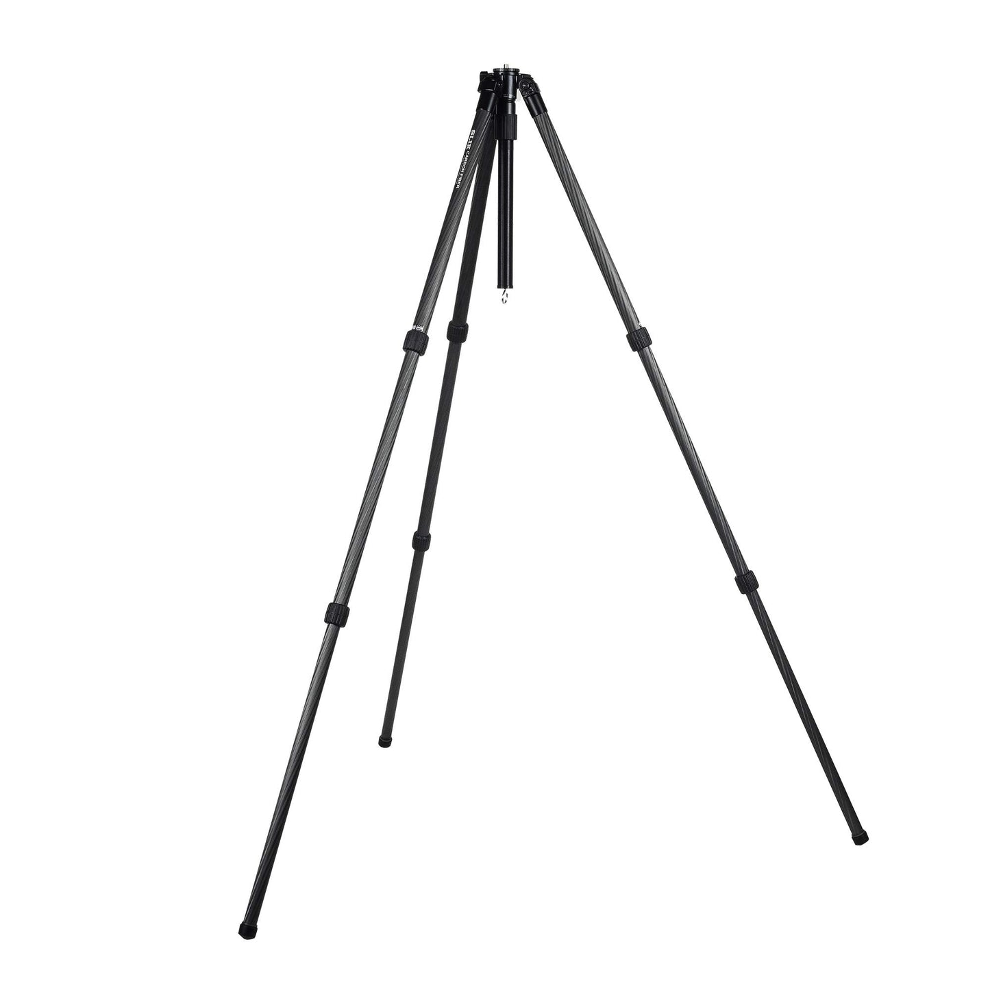 SLIK PRO CF-833 Heavy Duty Professional Carbon Fiber Tripod Legs 67" Tall (615-922) - Folds Down to 23.6", Weighs 3.4lbs, Supports 39lbs - Perfect for Heavy Photography, Video, and Glassing Equipment