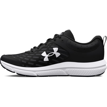 Under Armour Men's Charged Assert 10, (001) Black/Black/White, 11.5, US