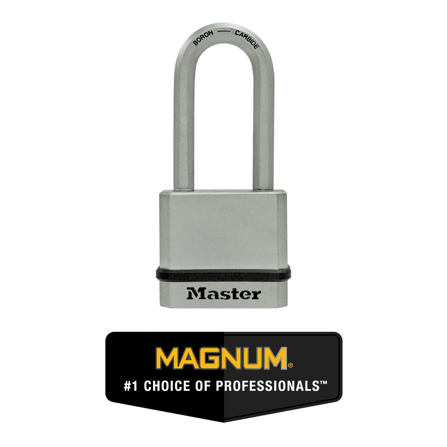 Master Lock M530XTLH Magnum Solid Steel Keyed Alike Padlocks, 1-Pack, 2-Count